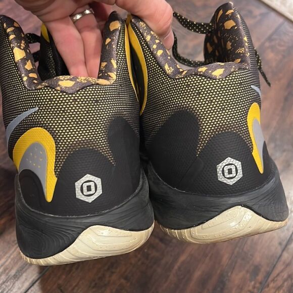 MENS NIKE ZOOM HYPERFRANCHISE XD size 10 2013 production and in GUC for age - Picture 5 of 10